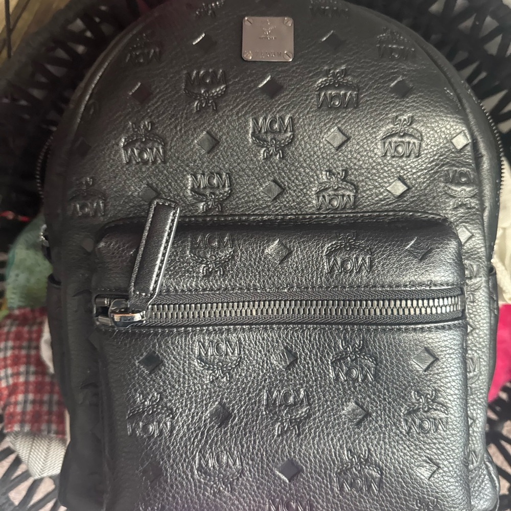 COPY - MCM Black Backpack Monogram Luxury